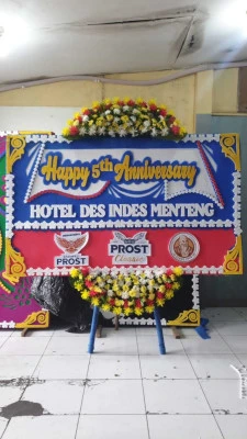Papan Bunga di Pasar Rebo